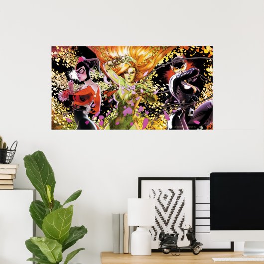 Gotham City Sirens Cv5-6-7 Poster (Heimbüro)