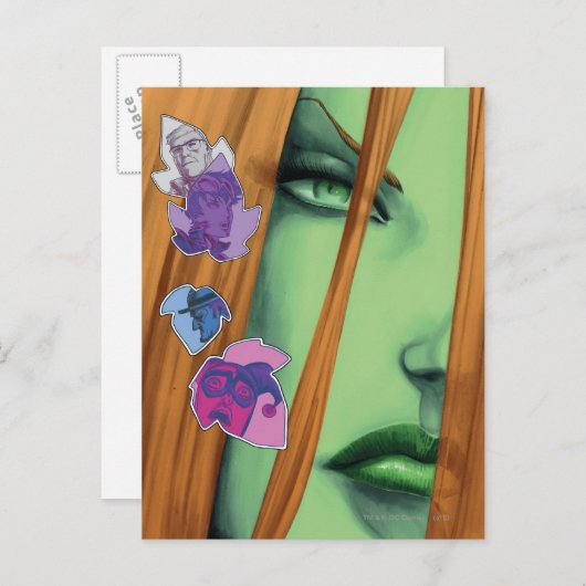 Gotham City Sirens CV8 Postkarte (Vorne/Hinten)