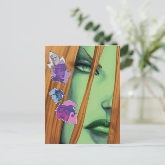 Gotham City Sirens CV8 Postkarte (Stehend Vorderseite)