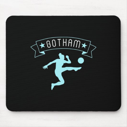 Gotham Fußball Fan Support Stadion Zeigen Sie Ihre Mousepad (Vorne)
