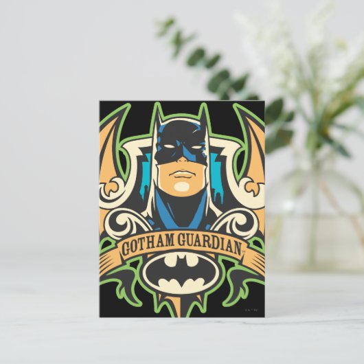 Gotham Guardian Postkarte (Stehend Vorderseite)