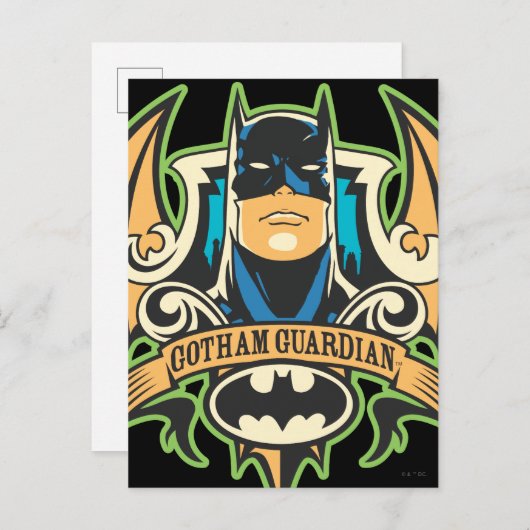 Gotham Guardian Postkarte (Vorne/Hinten)