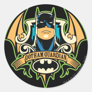 Gotham Guardian Runder Aufkleber