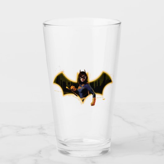 Gotham Knights Batgirl im Logo Glas (Vorderseite)
