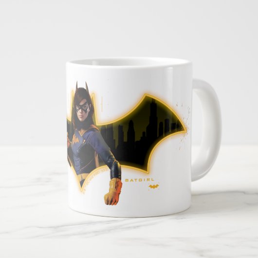 Gotham Knights Batgirl im Logo Jumbo-Tasse (Vorderseite Rechts)