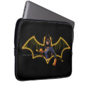 Gotham Knights Batgirl im Logo Laptopschutzhülle (Vorne Rechts)