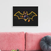 Gotham Knights Batgirl im Logo Leinwanddruck (Insitu (Wohnzimmer))