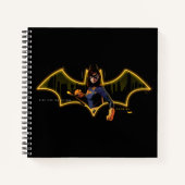 Gotham Knights Batgirl im Logo Notizblock (Vorderseite)