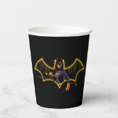 Gotham Knights Batgirl im Logo Pappbecher (Rückseite)