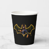 Gotham Knights Batgirl im Logo Pappbecher (Vorderseite)