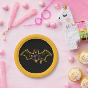 Gotham Knights Batgirl im Logo Pappteller