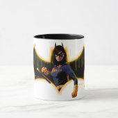 Gotham Knights Batgirl im Logo Tasse (Zentrum)