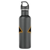 Gotham Knights Batgirl-Logo Edelstahlflasche (Rückseite)