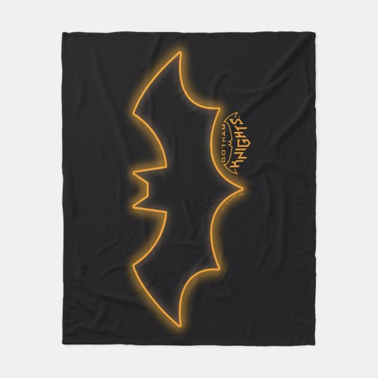 Gotham Knights Batgirl-Logo Fleecedecke (Vorderseite)