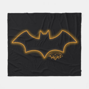 Gotham Knights Batgirl-Logo Fleecedecke