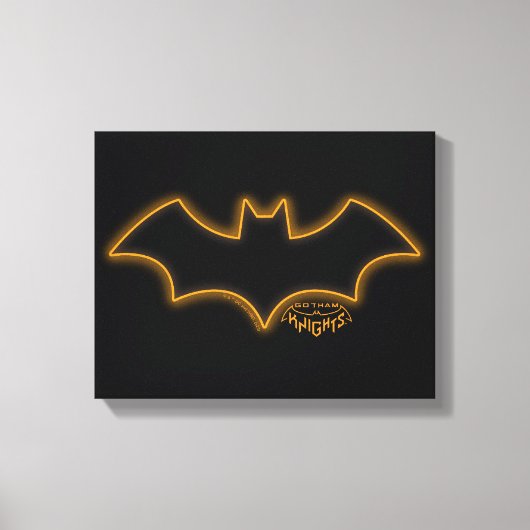 Gotham Knights Batgirl-Logo Leinwanddruck (Vorderseite)