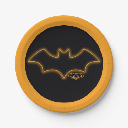 Gotham Knights Batgirl-Logo Pappteller (Vorderseite)