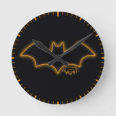 Gotham Knights Batgirl-Logo Runde Wanduhr (Vorderseite)