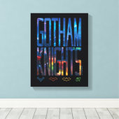 Gotham Knights City Letting Leinwanddruck (Insitu (Holzboden))