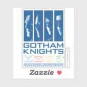 Gotham Knights Face Panels Aufkleber (Blatt)