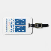 Gotham Knights Face Panels Gepäckanhänger (Vorderseite horizontal)