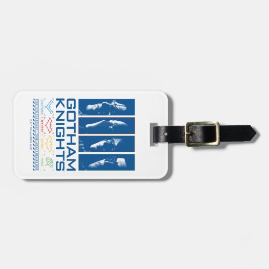 Gotham Knights Face Panels Gepäckanhänger (Vorderseite horizontal)