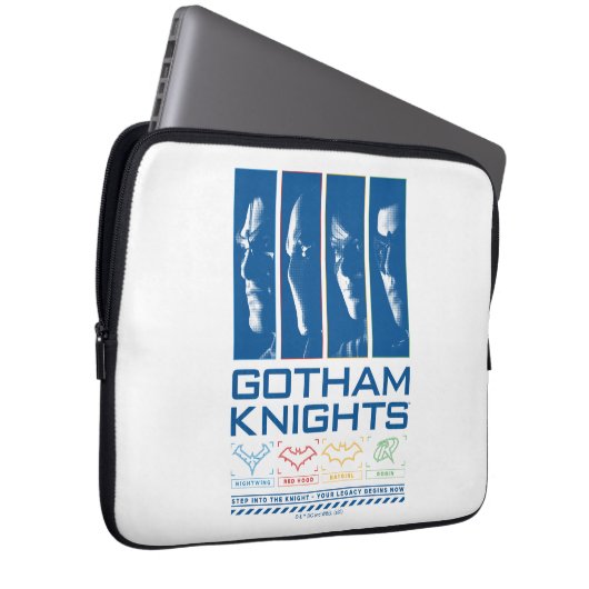 Gotham Knights Face Panels Laptopschutzhülle (Vorne Rechts)
