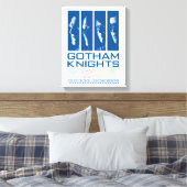 Gotham Knights Face Panels Leinwanddruck (Insitu (Schlafzimmer))