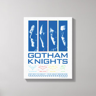 Gotham Knights Face Panels Leinwanddruck