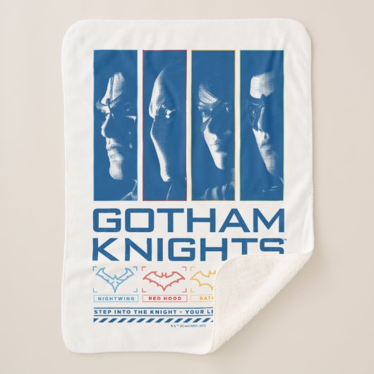 Gotham Knights Face Panels Sherpadecke (Vorderseite)