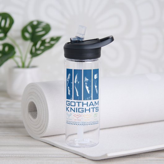 Gotham Knights Face Panels Trinkflasche (Yoga)