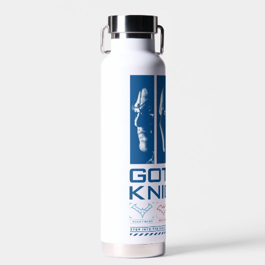 Gotham Knights Face Panels Trinkflasche (Vorne)