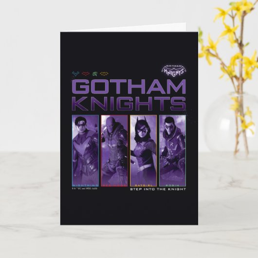 Gotham Knights Hero Panels Karte (Gelbe Blume)