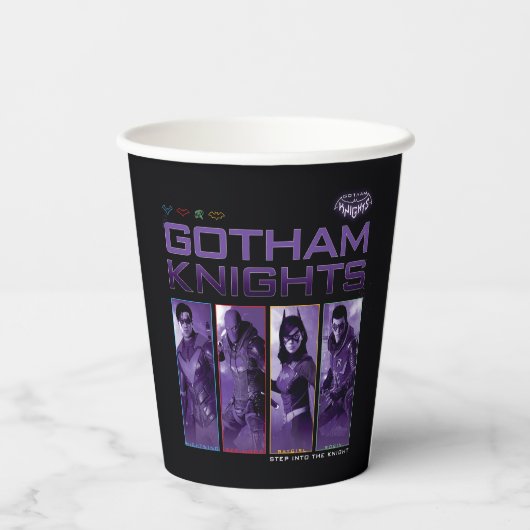 Gotham Knights Hero Panels Pappbecher (Rückseite)