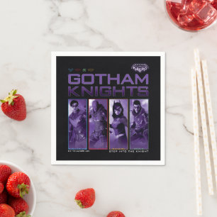 Gotham Knights Hero Panels Serviette