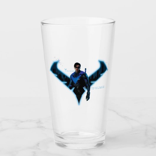 Gotham Knights Nachts in Logos Glas (Vorderseite)