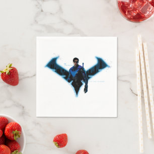 Gotham Knights Nachts in Logos Serviette