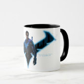 Gotham Knights Nachts in Logos Tasse (VorderseiteRechts)