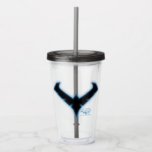 Gotham Knights-Nachts-Logo Acryltrinkbecher