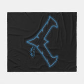 Gotham Knights-Nachts-Logo Fleecedecke (Vorderseite (Horizontal))