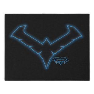 Gotham Knights-Nachts-Logo Künstlicher Leinwanddruck
