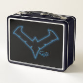 Gotham Knights-Nachts-Logo Metall Brotdose (Rückseite)