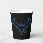 Gotham Knights-Nachts-Logo Pappbecher (Rückseite)
