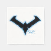 Gotham Knights-Nachts-Logo Serviette (Vorderseite)