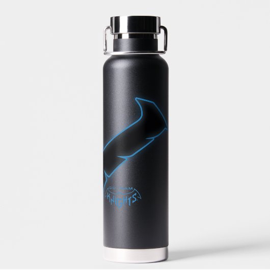 Gotham Knights-Nachts-Logo Trinkflasche (Rückseite)