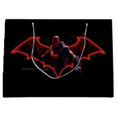 Gotham Knights Red Hood in Logo Große Geschenktüte (Vorderseite)