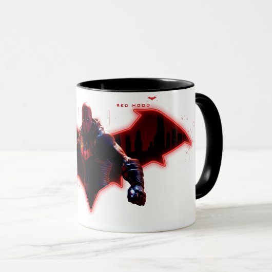 Gotham Knights Red Hood in Logo Tasse (VorderseiteRechts)