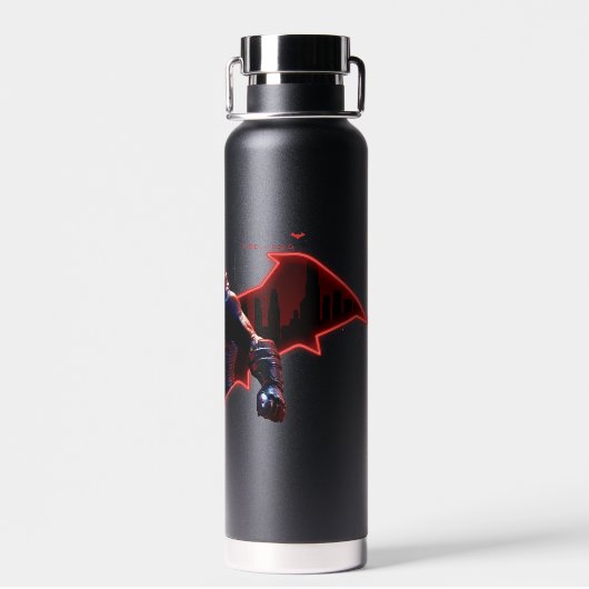Gotham Knights Red Hood in Logo Trinkflasche (Rückseite)
