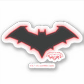 Gotham Knights Red Hood Logo Aufkleber (Vorderseite)