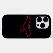 Gotham Knights Red Hood Logo Case-Mate iPhone Hülle (Rückseite (Horizontal))